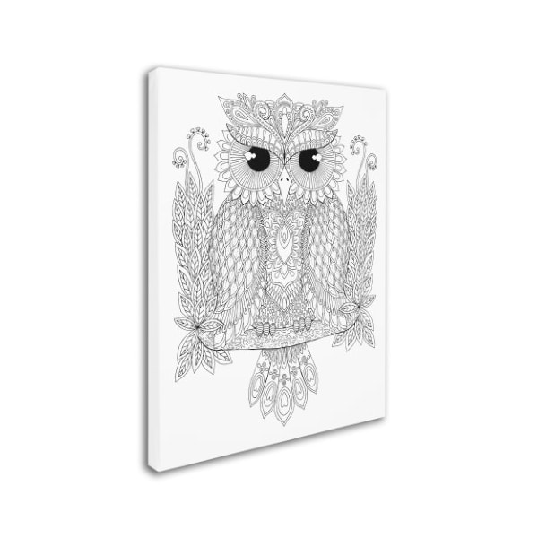 Hello Angel 'Night Owls 1' Canvas Art,18x24